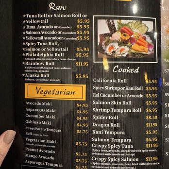 Mizu - Sushi menu - Japanese Near Me - Savannah, Georgia