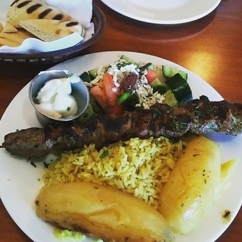 Kisamos Greek Taverna - Lamb souvlaki. Soooooo delicious. - Greek Near Me - Richmond, British Columbia Kisamos Greek Taverna - Lamb souvlaki. Soooooo delicious. - Greek Near Me - Richmond, British Columbia