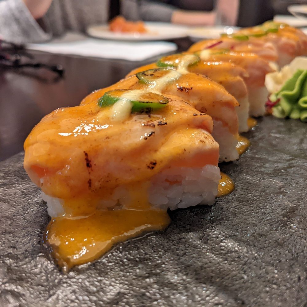 Tonton Sushi - Salmon oshi - Japanese Near Me - Vancouver, British Columbia Tonton Sushi - Salmon oshi - Japanese Near Me - Vancouver, British Columbia