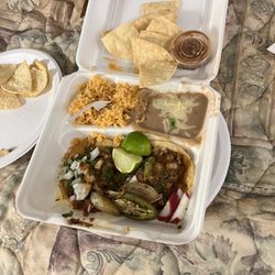 Taqueria Maria's - Al pastor tacos plate