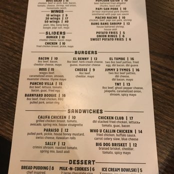 Boss Tapas Burger & Brew - Menu - Burgers Near Me - Hialeah, Florida