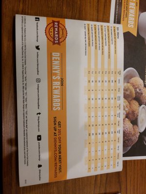 Menu photo 5 Denny's Long Beach, CA Menu photo 5 Denny's Long Beach, CA