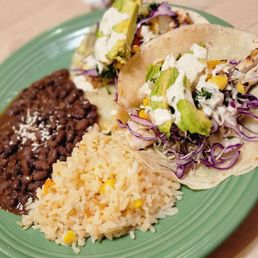 Fish Taco Plate