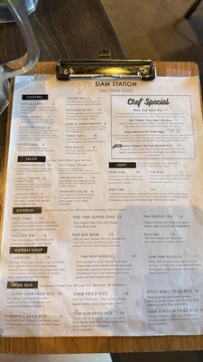 Menu photo 3 Siam Station Cerritos, CA