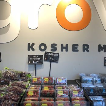 The Grove Kosher Market - Fresh fruit at entrance instead of junk food - Grocery Near Me - Boca Raton, Florida