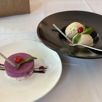 G.58 Cuisine - Ube Cheesecake and Honeycomb Gelato - Chinese Near Me - Morrisville, North Carolina