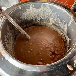 El Coyote Charro - Beans (on the salsa bar)