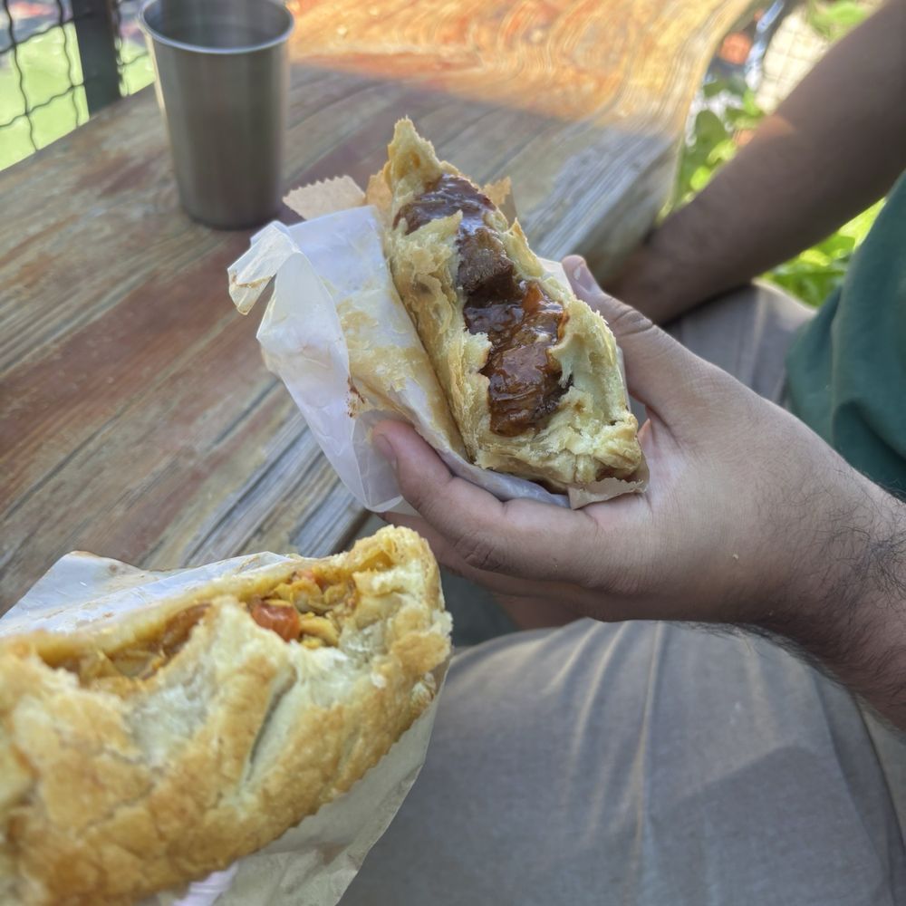 Pino Pies - Butter chicken and steak&ale with cheese - Desserts Near Me - June Lake, California
