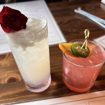 kitchen747 - Lavender Lemonade & Blackberry Jalapeno Margarita - Pizza Near Me - Roseville, California