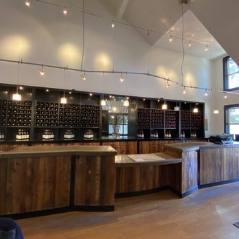 Brewer Clifton - The bar in the main tasting room - Wine Tasting Room Near Me - Los Olivos, California Brewer Clifton - The bar in the main tasting room - Wine Tasting Room Near Me - Los Olivos, California