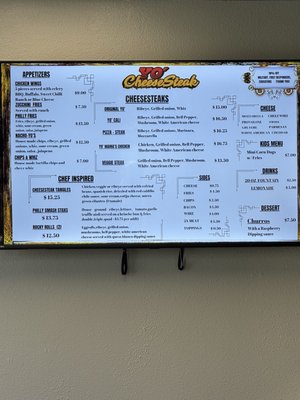 Menu photo 6 Yo Cheesesteak Temecula, CA