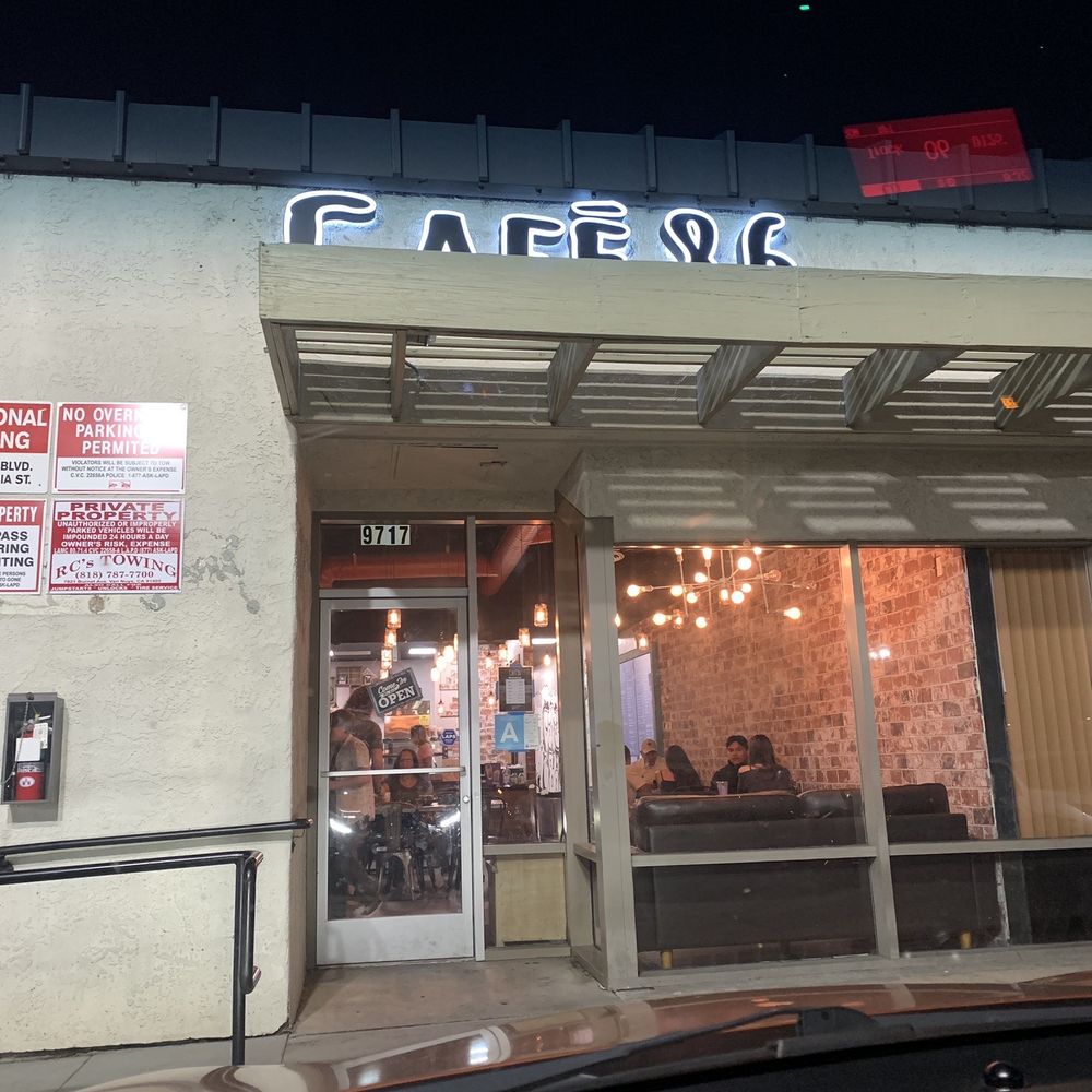 Outside located in strip mall Outside located in strip mall