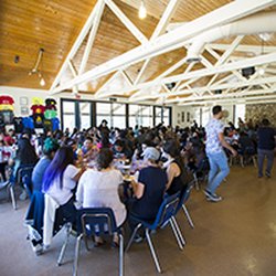 CityTeam Camp MayMac - The dinning hall