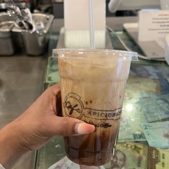 Cafe Aficionado - Iced Nutella Latte - Coffee & Tea Near Me - Los Angeles, California