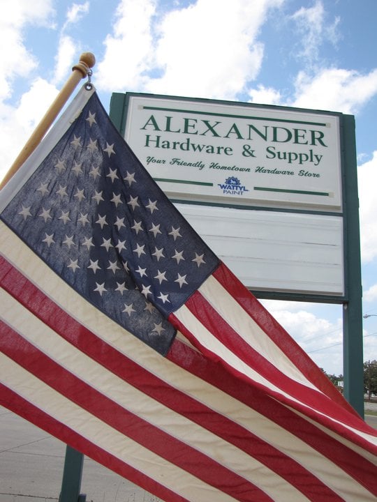 ALEXANDER HARDWARE & SUPPLY Updated October 2024 206 N Magnolia Dr