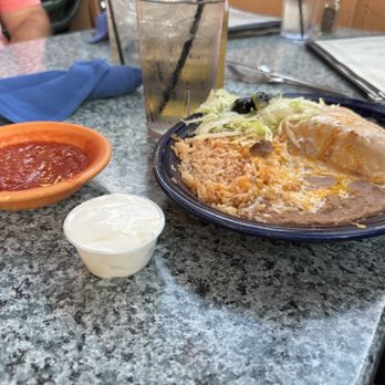 La Casa Fiesta Restaurant - Smothered Burrito - Mexican Near Me - Monument, Colorado