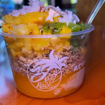 3 Natives - Mango açaí bowl - Juice Bars & Smoothies Near Me - Boca Raton, Florida 3 Natives - Mango açaí bowl - Juice Bars & Smoothies Near Me - Boca Raton, Florida