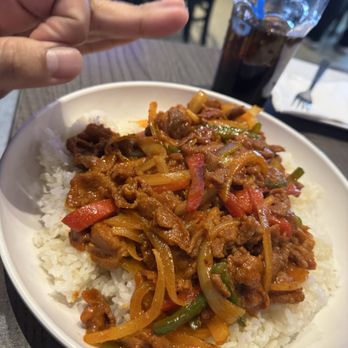 Seoul Kitchen - Spicy Pork Rice Bowl - Korean Near Me - Rockville, Maryland Seoul Kitchen - Spicy Pork Rice Bowl - Korean Near Me - Rockville, Maryland