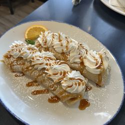 Aubree's Breakfast Place - Go Bananas  with custard