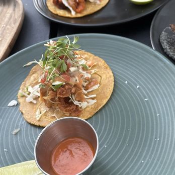 Carne Latin Fire Steakhouse - Fish and shrimp taco - Latin American Near Me - Oxnard, California Carne Latin Fire Steakhouse - Fish and shrimp taco - Latin American Near Me - Oxnard, California