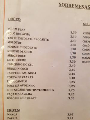 Menu photo 2 David da Buraca Lisbon, 11