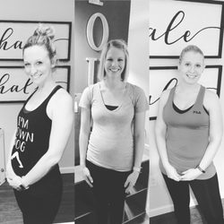 Four Yoga and Wellness - Mommy's-to-be practicing to stay healthy during their pregnancy