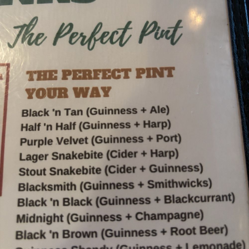 Nolans Irish Pub - Guinness variations. Port and Guinness? - Pubs Near Me - Cocoa Beach, Florida Nolans Irish Pub - Guinness variations. Port and Guinness? - Pubs Near Me - Cocoa Beach, Florida