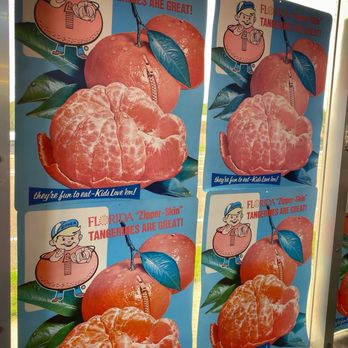 Yellow Banks Groves - Pretty cool advertising posters from 1977 on display inside!!! - Fruits & Veggies Near Me - Largo, Florida Yellow Banks Groves - Pretty cool advertising posters from 1977 on display inside!!! - Fruits & Veggies Near Me - Largo, Florida