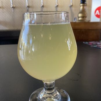 Silver Lake Brewing Project - Kicked it in the Sun - Wheat Saison w/ lacto-fermented lemons - Breweries Near Me - Perry, New York