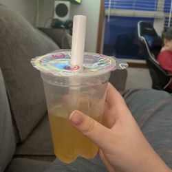 Oriental Express - Joyba mango, pineapple boba tea