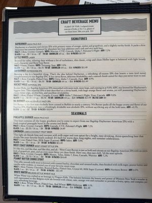 Menu photo 2 Big Ditch Brewing Company Lockport, NY
