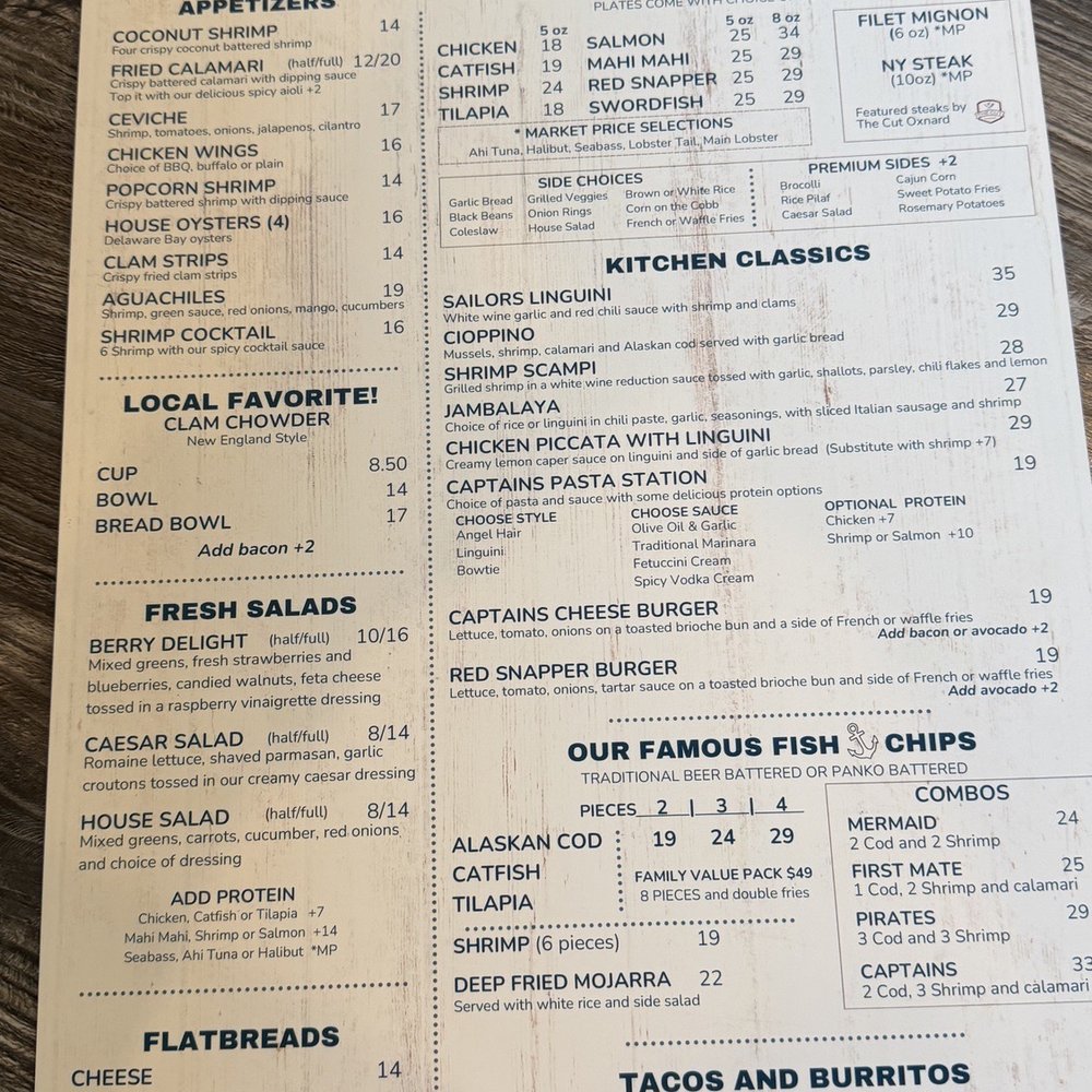 Menu Menu
