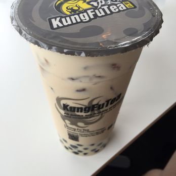 Kung Fu Tea - KF Oolong Milk Tea with boba - Bubble Tea Near Me - Doraville, Georgia