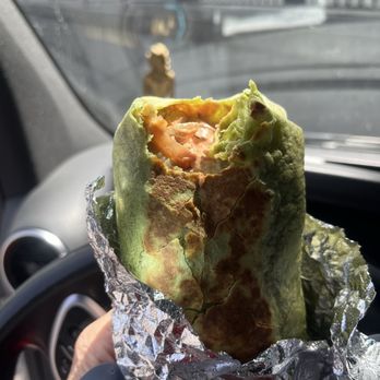 Drizzle - Boom boom breakfast burrito with chipotle. - Coffee & Tea Near Me - Mount Shasta, California