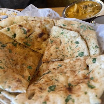 Taste Of India Grill - Garlic Naan - Indian Near Me - Bountiful, Utah