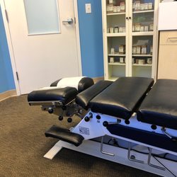Photo of Preston Chiropractic and Acupuncture - Cary, NC, United States. Chiropractic table