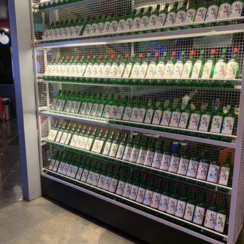 Mr BBQ - Not only Korean soju but they have flavored soju too. - Korean Near Me - Fullerton, California
