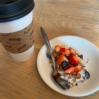 A Romo's Cafe - Ordered Cafe de Olla and Chia Bowl - Coffee & Tea Near Me - Hayward, California
