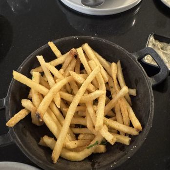 The Burrow TC - Fries with garlic aioli - New American Near Me - Traverse City, Michigan