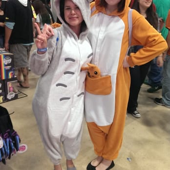 Florida Supercon - Totoro, from My Neighbor Totoro, and Kangaroo kigurumi - Festivals Near Me - Miami Beach, Florida