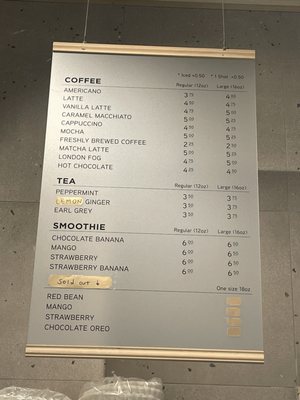 Menu photo 2 Cafe Monet Vancouver, BC