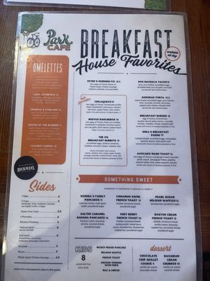 Menu photo 3 Park Cafe Litchfield Park, AZ