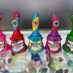 Puff Road Smoke Shop - Mini Monster Glass Bongs