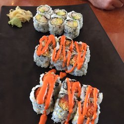 New Ocean Palace - California roll, spicy tuna roll, Crunchy Spicy Salmon Roll