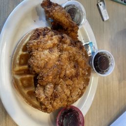 Chicken and waffles Chicken and waffles