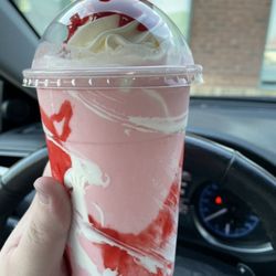 Sip & Scoop - Strawberry Banana Milkshake - Hold The Banana