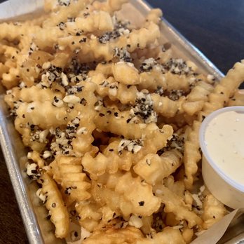 American Grub - Black Pepper Garlic Fries are the bomb!! - Burgers Near Me - Tustin, California