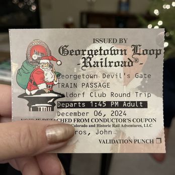 Georgetown Loop Railroad - Ticket to fun! - Museums Near Me - Georgetown, Colorado