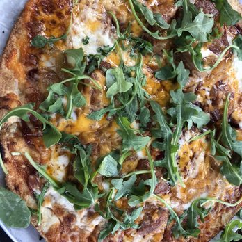 Upstream Brewing - BBQ pizza - Bars Near Me - Omaha, Nebraska
