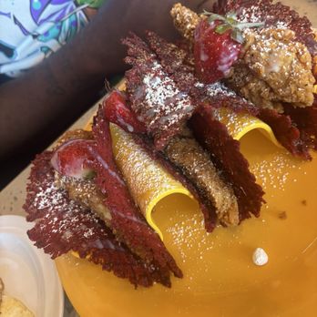 Breakfast Brothers - Red Velvet Breakfast tacos - Breakfast & Brunch Near Me - Dallas, Texas Breakfast Brothers - Red Velvet Breakfast tacos - Breakfast & Brunch Near Me - Dallas, Texas